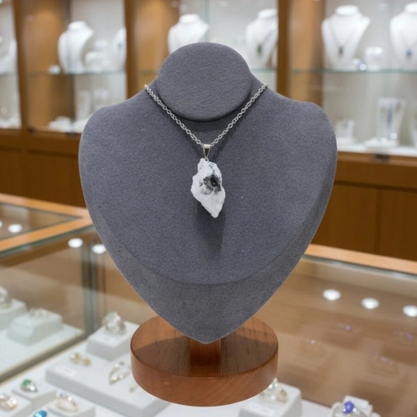 bijou péristérite brute 2 cm pierre naturelle reflets nacrés lithothérapie