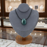 Pendentif Pierre Percée Agate Indienne 