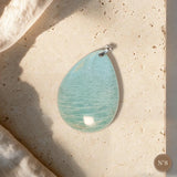 Collier Pierre Verte Amazonite, Pendentif Pièce Unique Numéroté au Choix