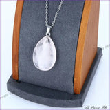 Pendentif Quartz Rose | Pendentif pierre naturelle - La Pierre FR