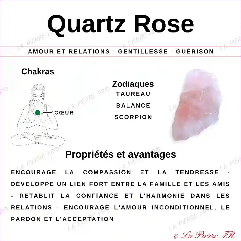 vertus du quartz rose