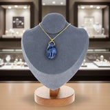 Pendentif larme en pierre Sodalite 