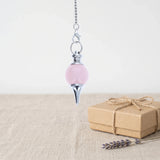 Pendule Séphoroton (Quartz Rose)