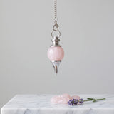Pendule Séphoroton (Quartz Rose)