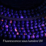 Perles Yooperlite 6 mm en pierre naturelle, Qualité AA+