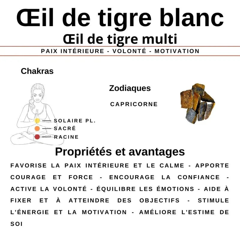 vertus de l'oeil de tigre blanc