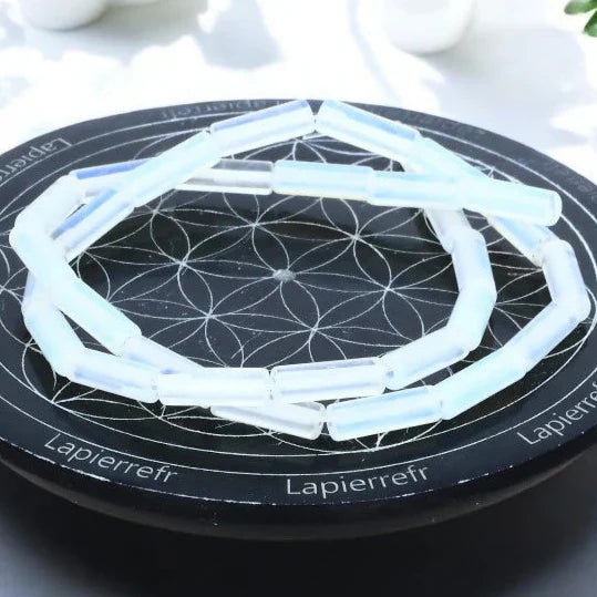 Perles Opaline 4 mm x 13 – Lot de 26 perles perle pierre naturelle