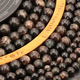 Perles Biotite en pierre naturelle - Qualité AA+