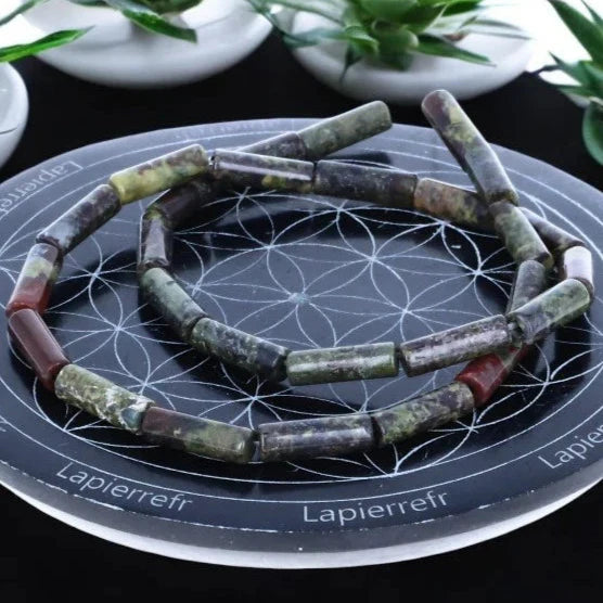 Perles Jaspe Bréchique 4 mm x 13 – Lot de 26 perles naturelles perle pierre naturelle