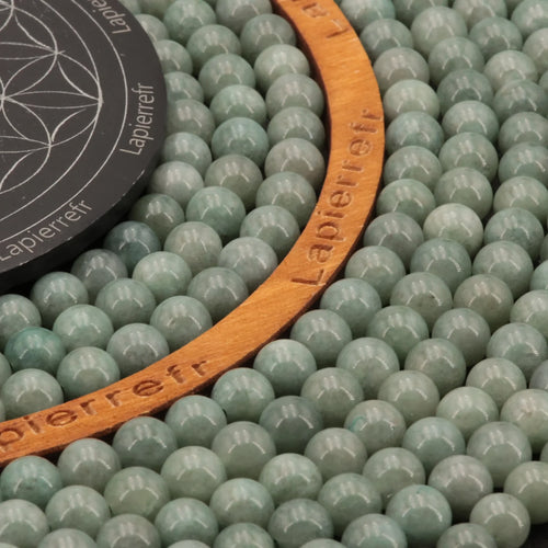 Perles Jade Vert (Birmanie) en pierre naturelle - Qualité AAA