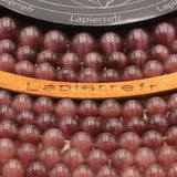 Perles Œil de Chat rouge en 6/8/10mm pour la création de bijoux