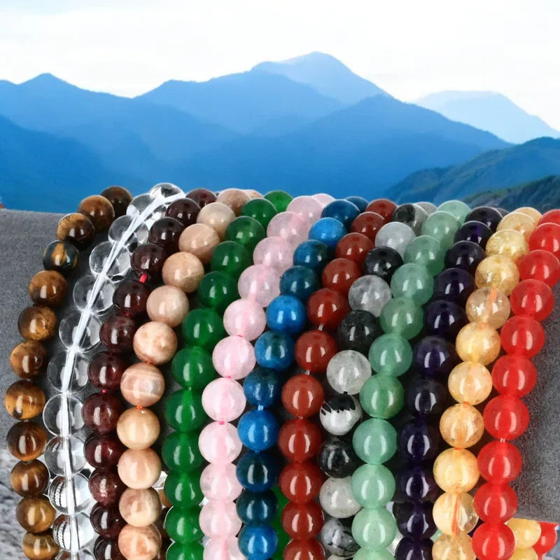Perle en pierre naturelle ronde pour création de bijoux