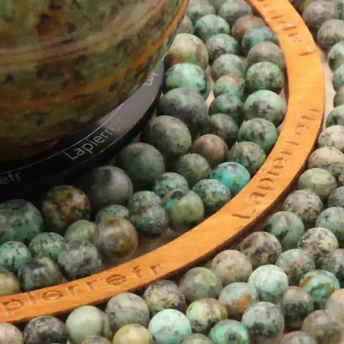 Perles Turquoise Africaine en pierre naturelle - Qualité AAA