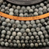 Perles Chrysobéryl Œil d'Aigle 6 mm en pierre naturelle, Qualité AAA