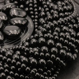 Perles Tourmaline Noire 6 mm en pierre naturelle, Qualité AAA