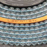 Grosses perles Topaze Bleue de Synthèse 10 mm