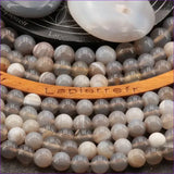 Perles Agate Perse en pierre naturelle ronde 6/8/10 mm de Qualité AA+, pour la création de bijoux et lithothérapie