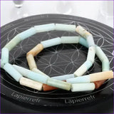 Perles Amazonite 4 mm x 13 – Lot de 26 perles naturelles perle pierre naturelle