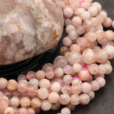 Grosses perles Agate Fleur 10 mm, Qualité AA+