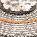 Perles Cristal de Roche à inclusions 6 mm en pierre naturelle, Qualité AAA