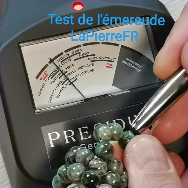 Perles Émeraude Verte commune - Qualité AA + perle pierre naturelle
