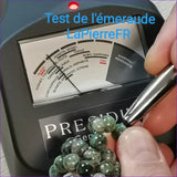 Perles Émeraude Verte commune - Qualité AA + perle pierre naturelle