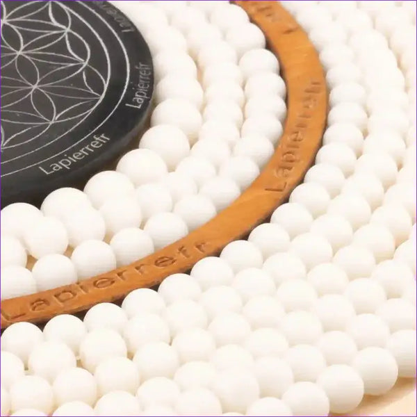 Perles Onyx blanc en 4mm 6mm 8mm & 10mm | Perles pierres naturelles - La Pierre FR