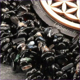 Perles pierres naturelles en Onyx noir - La Pierre FR