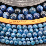 Perles Cyanite 6 mm en pierre naturelle, Qualité AA+