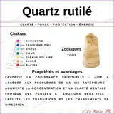 vertus de la perle en quartz rutilé