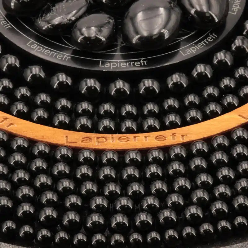 Perles tourmaline noire 6 mm pour bracelet fin en accumulation