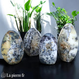 Pierre en Agate Dendritique naturelle et polie pour la lithothérapie