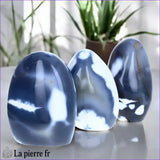 Agate Orque de Madagascar, Grosse pierre naturelle de forme libre à poser pour Lithothérapie et Bien-être