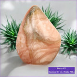 Pierre en Calcite Orange - Miel - Forme libre minéraux