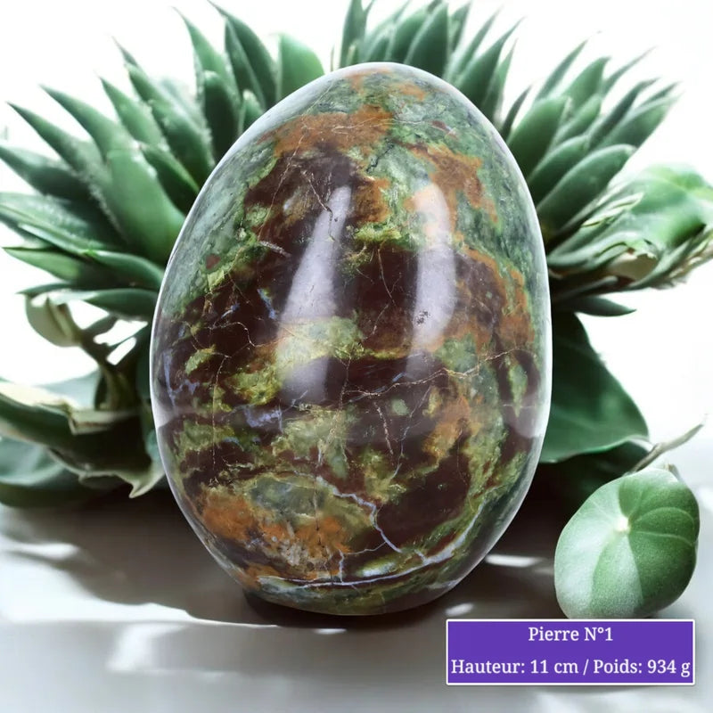 Pierre en Chrysoprase - Forme libre minéraux