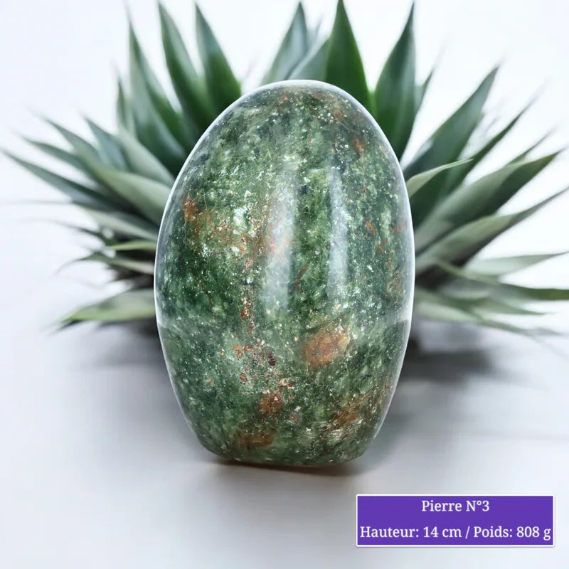 Pierre en Chrysoprase - Forme libre minéraux