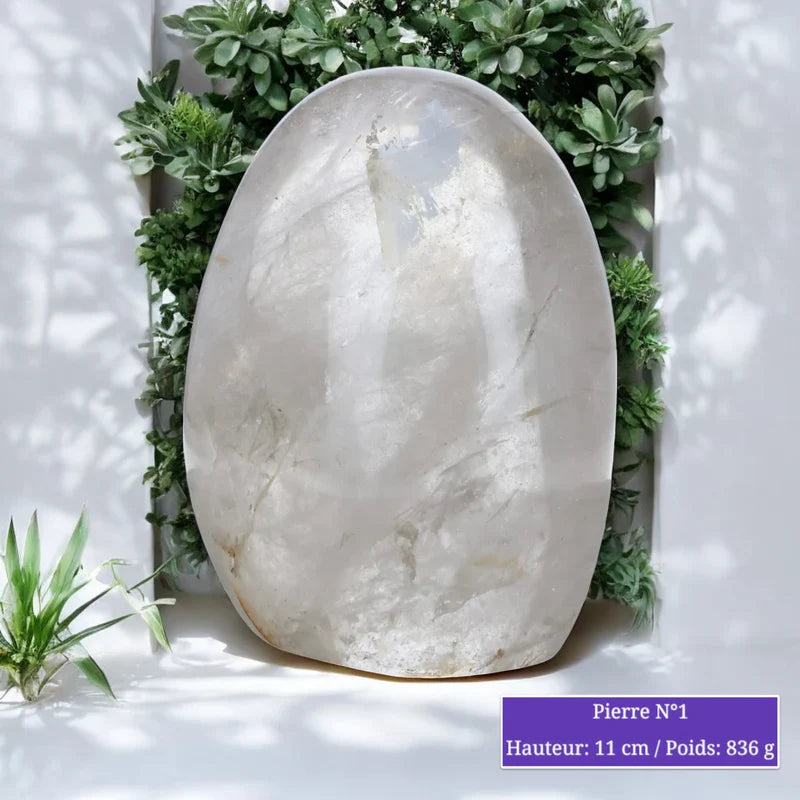 Pierre en Cristal de Roche - Forme libre minéraux