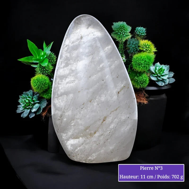 Pierre en Cristal de Roche - Forme libre minéraux