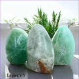 Pierre en Fluorite Verte naturelle pour concentration et guérison, idéale pour le chakra du Cœur et du Troisième Œil.