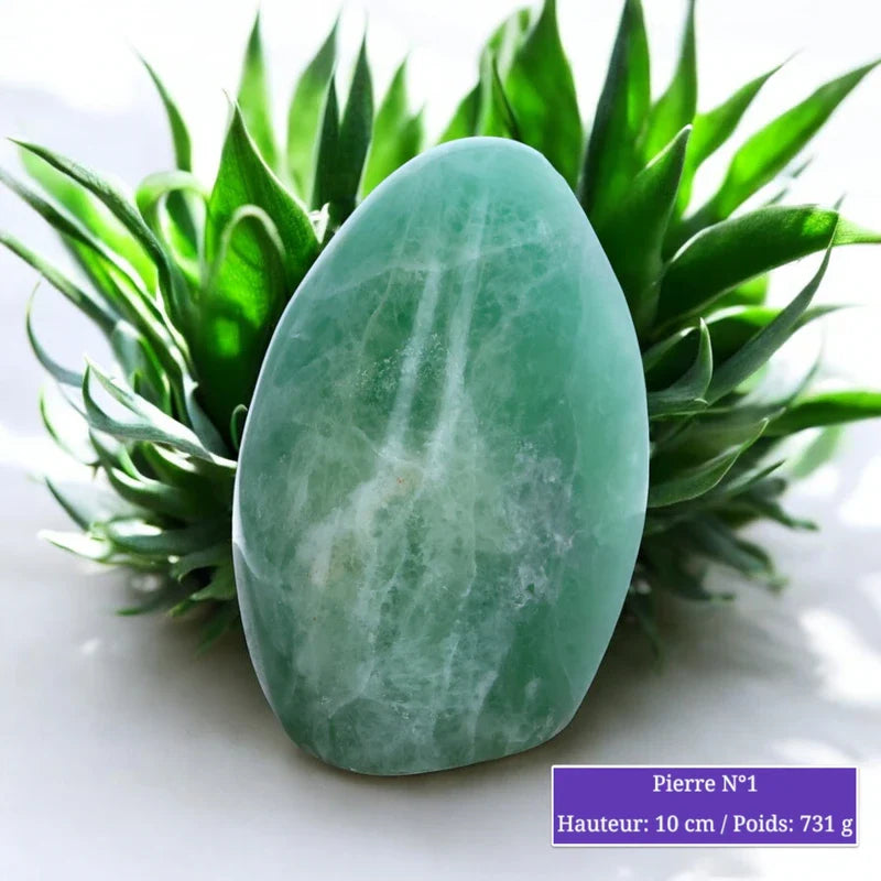 Pierre en Fluorite Verte - Forme libre minéraux