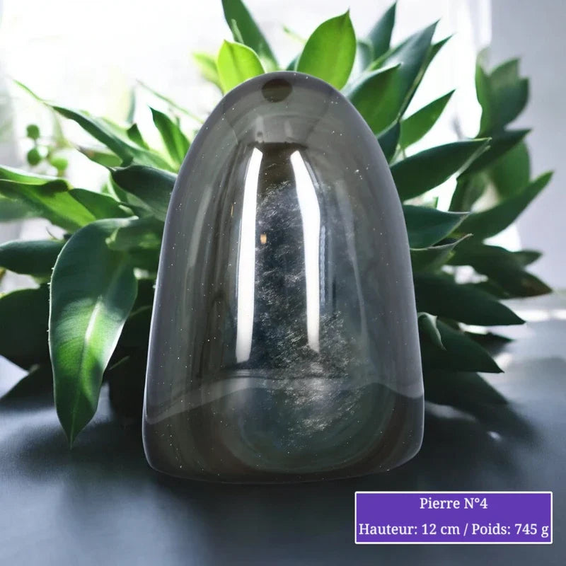 Pierre en Obsidienne Oeil Céleste - Forme libre minéraux