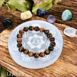 Plaque de rechargement en Sélénite 7 chakras