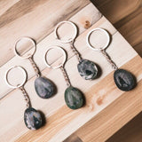 Porte-clés Agate Mousse – Harmonie & Renouveau