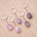 Porte-clés Améthyste – Sérénité & Intuition