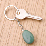 Porte-clés Aventurine Verte – Chance & Harmonie