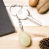 Porte-clés Jade Vert – Harmonie & Prospérité