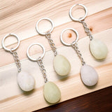 Porte-clés Jade Vert – Harmonie & Prospérité