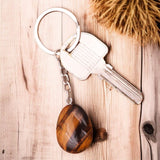 Porte-clés Œil de Tigre – Confiance & Protection