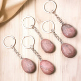 Porte-clés Rhodonite – Apaisement & Équilibre émotionnel