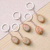 Porte-clés Unakite – Équilibre & Harmonisation